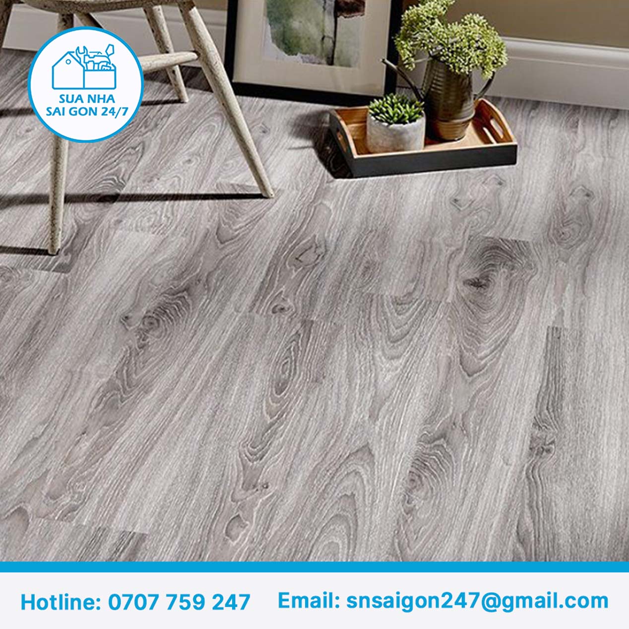 apartment wood floor replacement Ho Chi Minh City