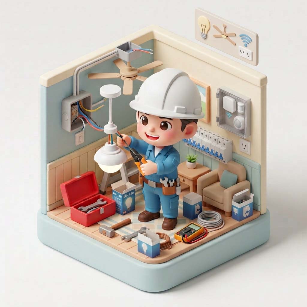 Lắp Đặt Thiết Bị Điện